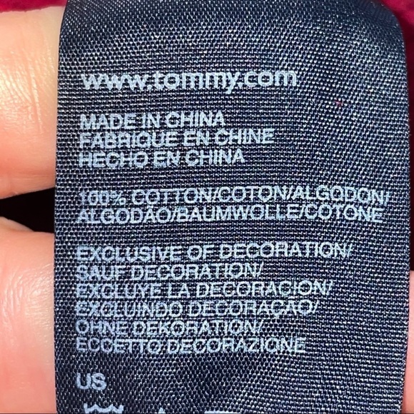 Tommy Hilfiger Women’s Cable Knit V-Neck Sweater – Size XL (Fits Like Medium) - Picture 8 of 10